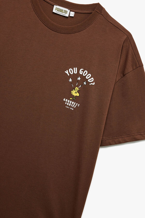 Koton Camiseta estampada marrón