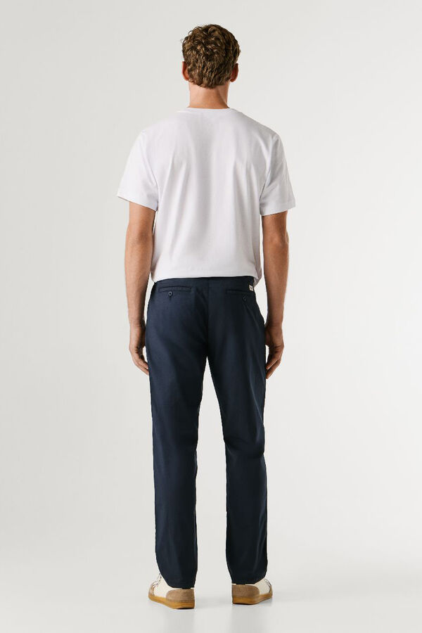 Pepe Jeans Pantal&oacute;n chino ajustado azul
