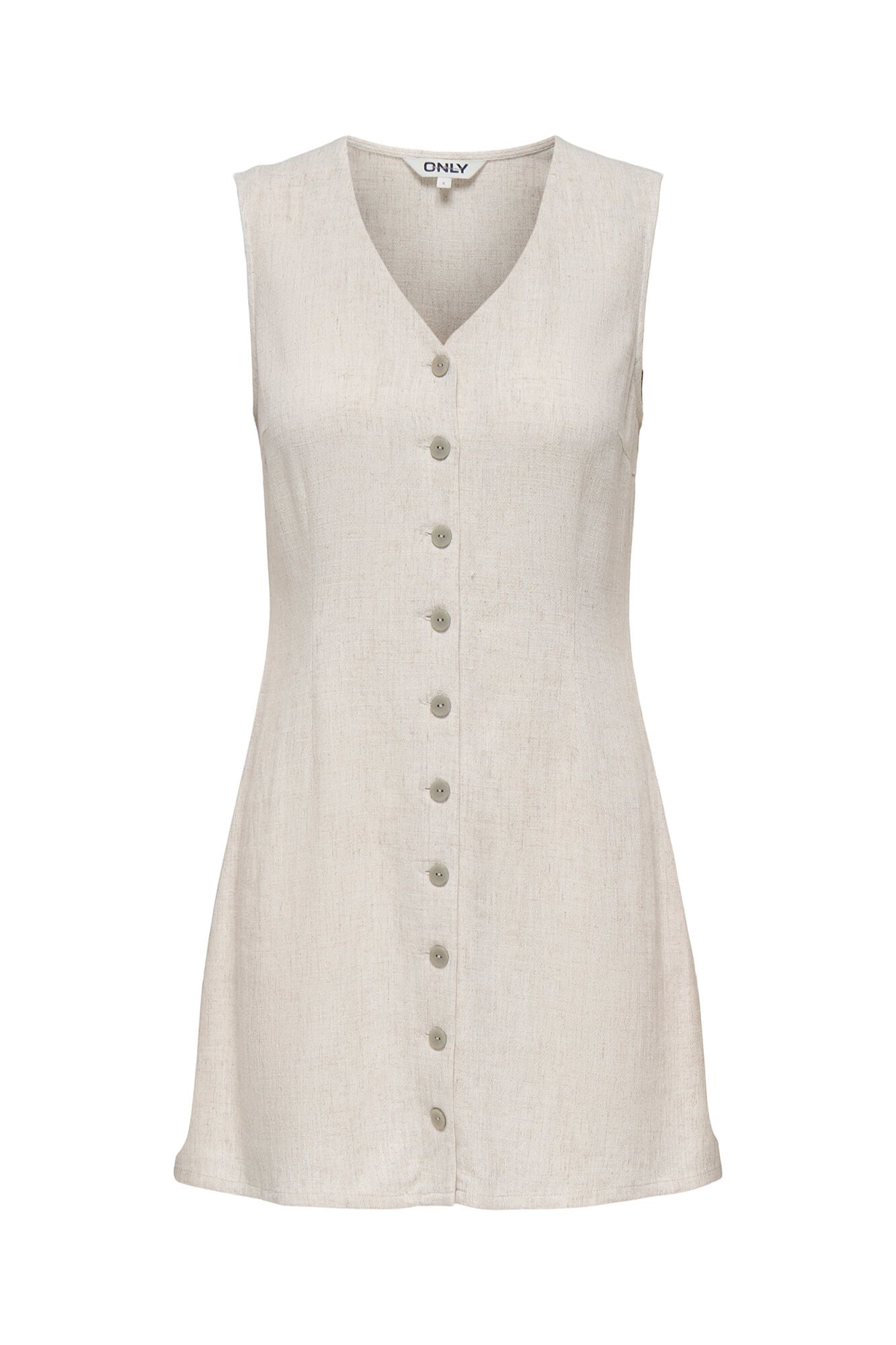 Only Kurzes Leinenkleid