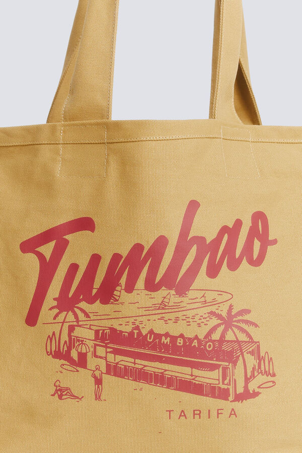 Springfield "Los locos" beach bar tote bag green