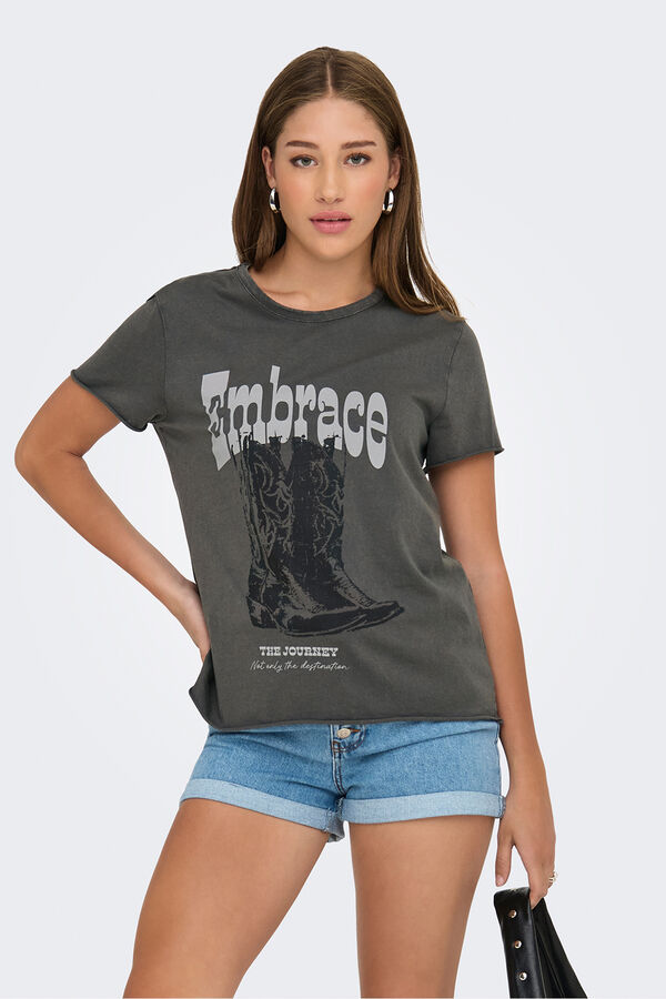 Only Printed short sleeve T-shirt printed