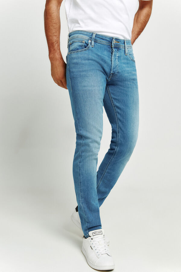 Jack & Jones Slim Fit Jeans Blau