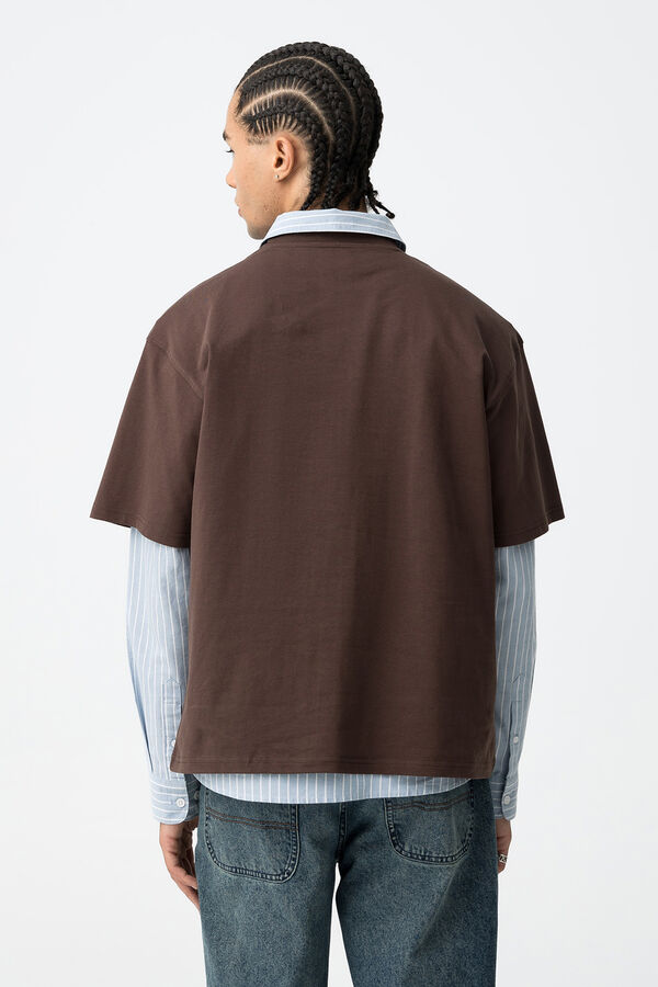 Tiffosi Young Camiseta Relaxed Con Logo TYCW nude