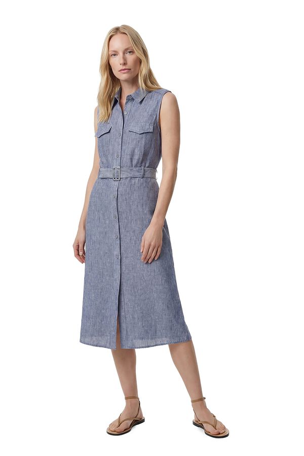 Koton Shirt midi dress blue