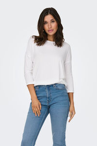 Only Camiseta de manga francesa