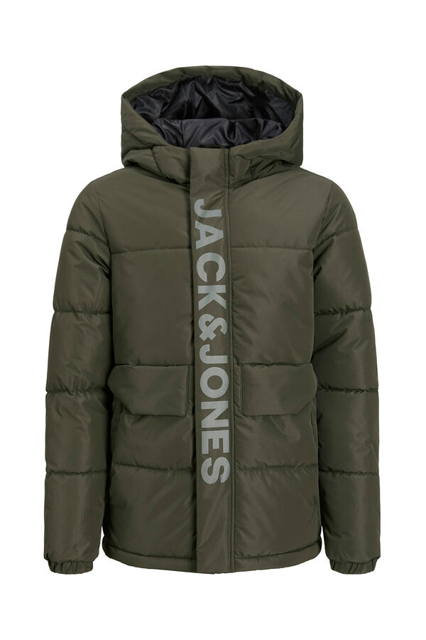 Jack & Jones Junior Puffer jacket green