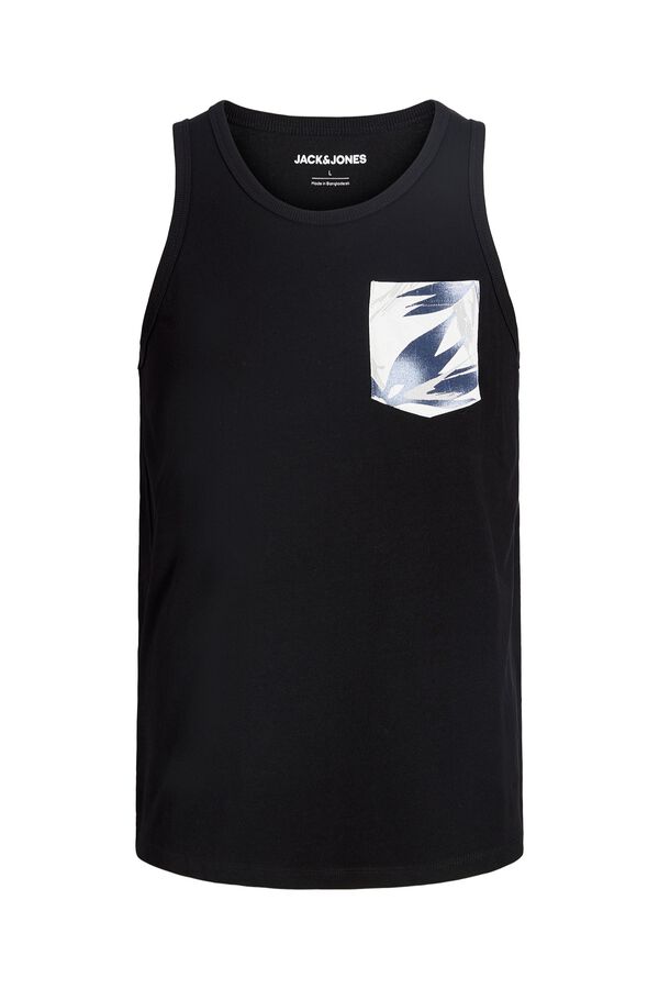 Jack & Jones Regular fit vest top black