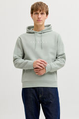 JJ REBEL Sudadera con capucha b&aacute;sica turquesa