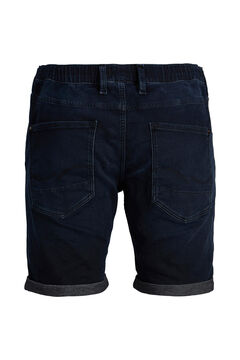 Springfield Indigo Knit denim shorts kék