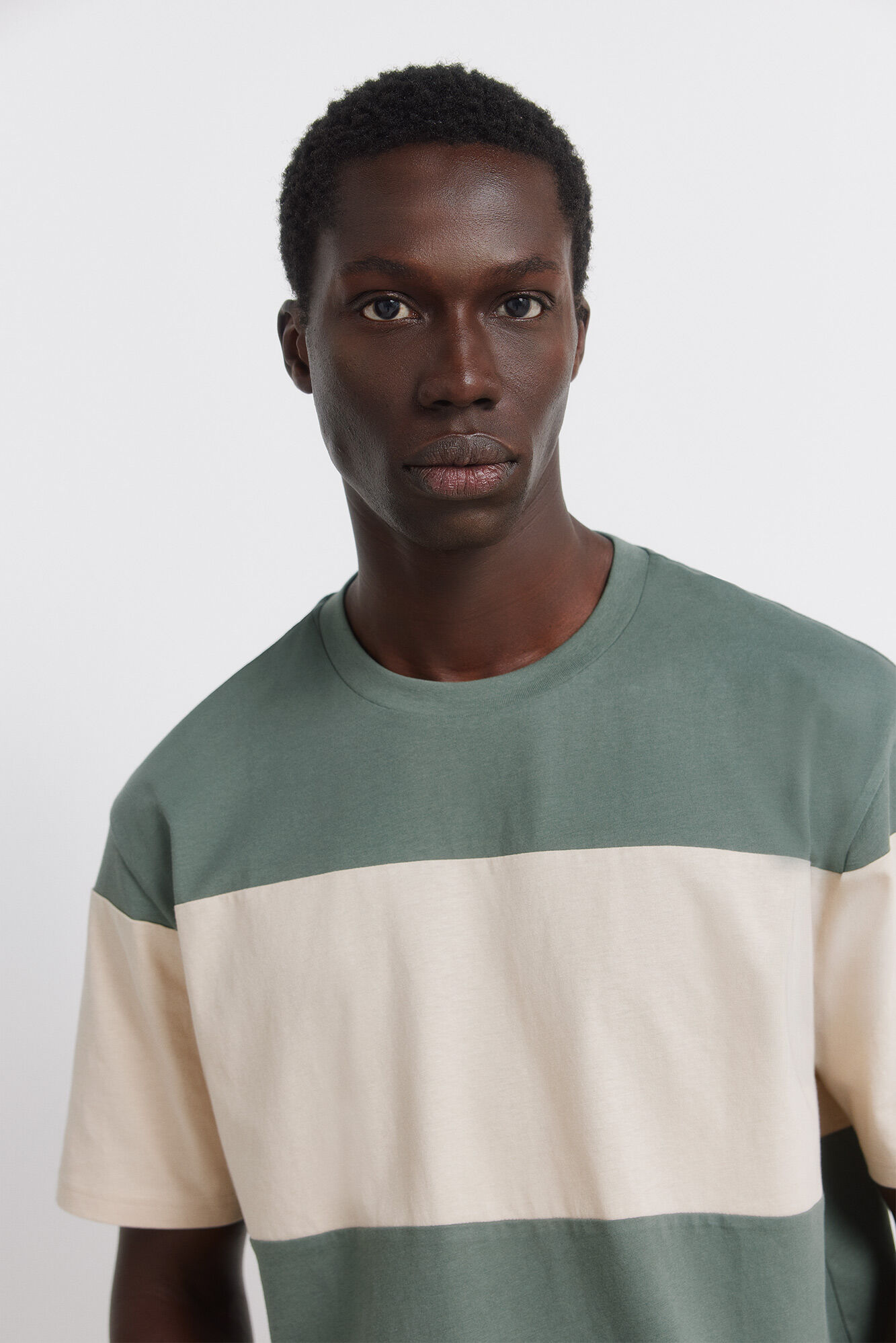 Springfield Colour block T-shirt