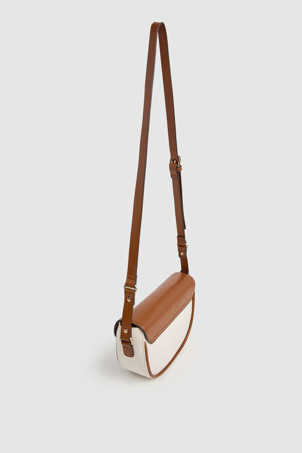 Pepe Jeans Flap closure bag nude