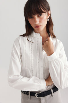 Springfield Romantic ruffle shirt