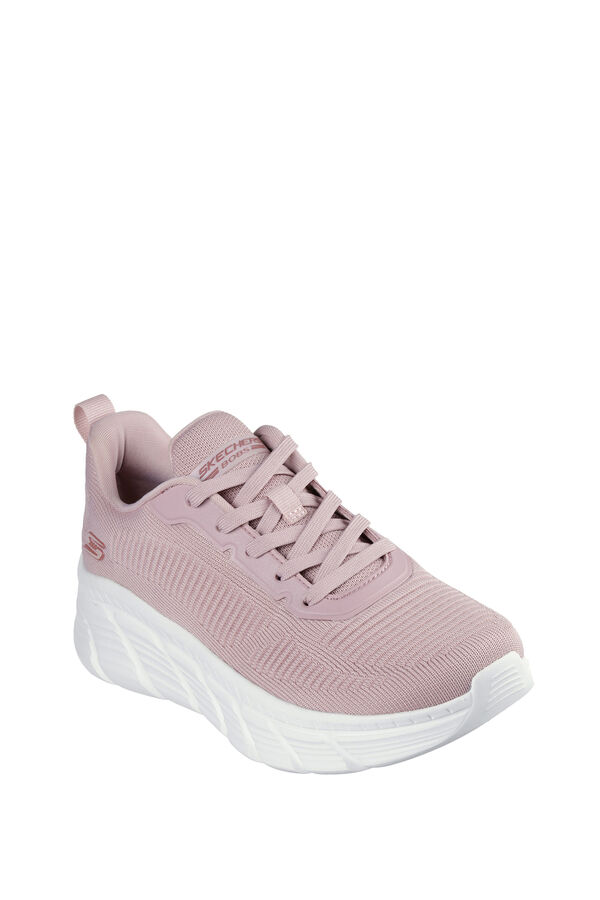 Skechers Zapatillas Bobs Sport B Flex Hi rosa