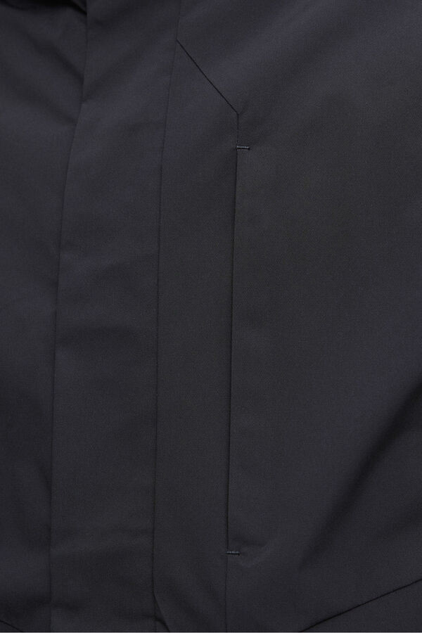 Jack & Jones Chaqueta impermeable negro