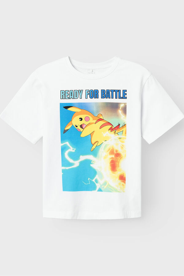 Name it Camiseta menino Pikachu branco