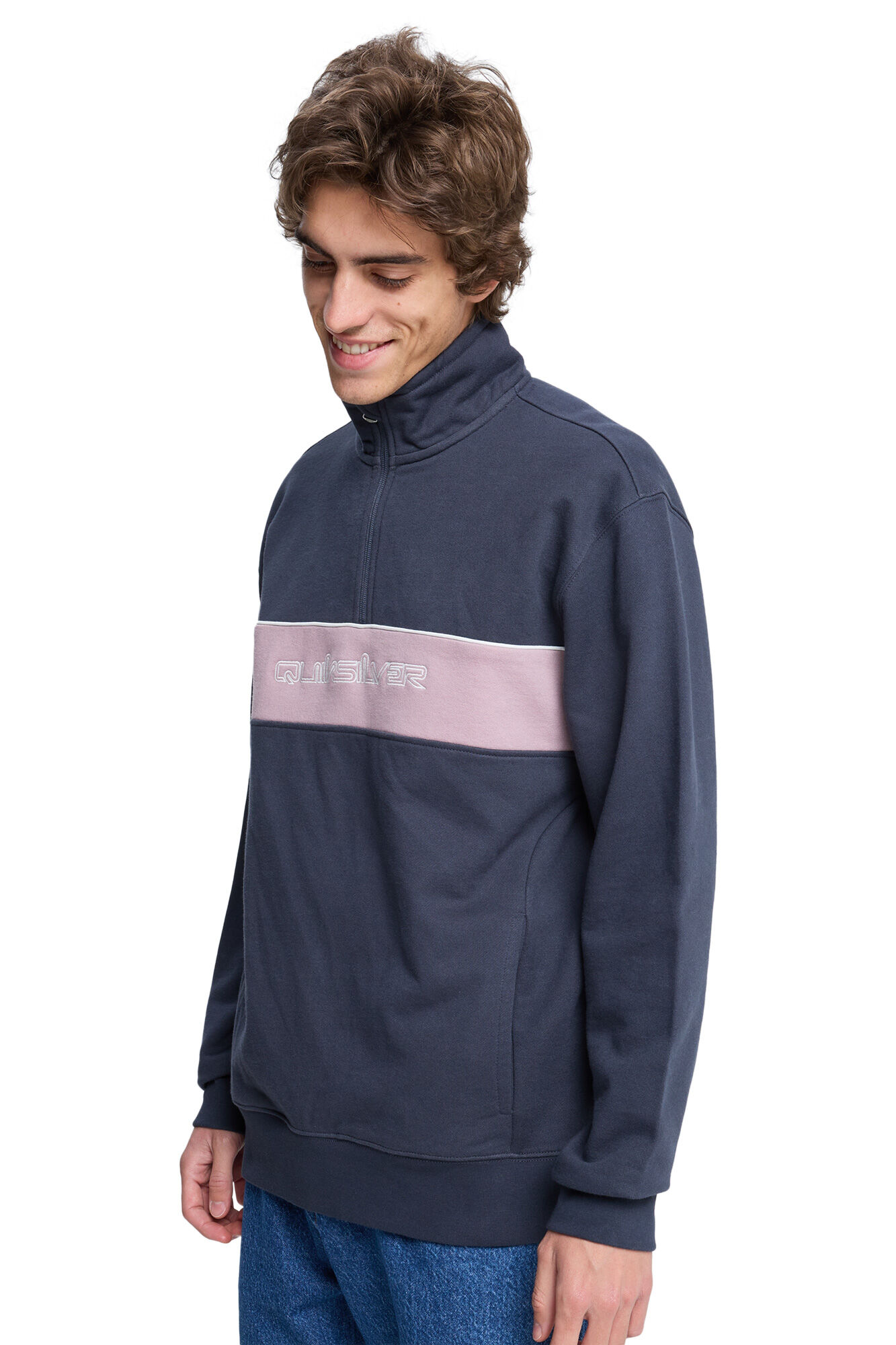 Quiksilver 1/4 Zip - Polar con cremallera 1/4 para hombre