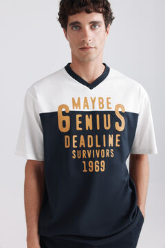 Springfield Genius T-shirt blue