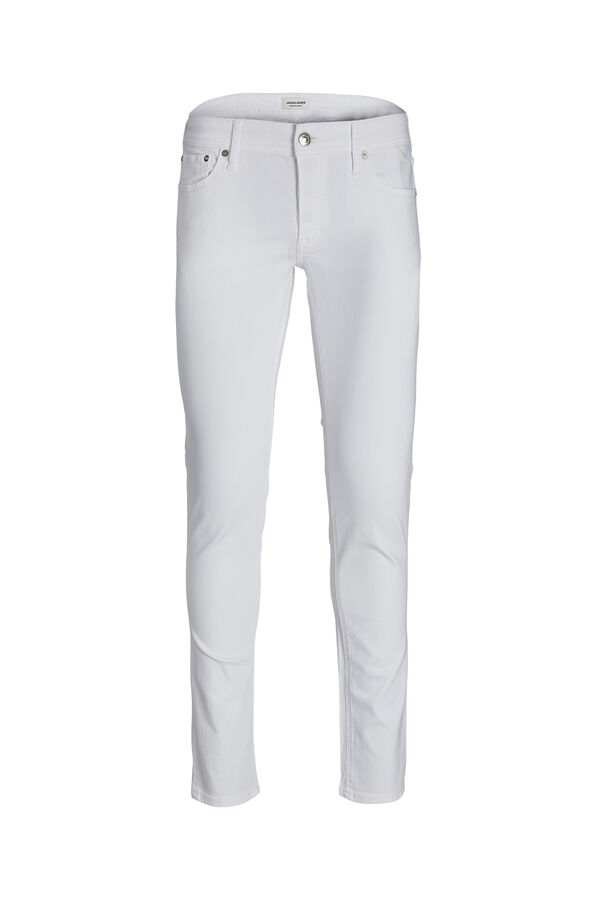 Springfield Slim fit jeans white