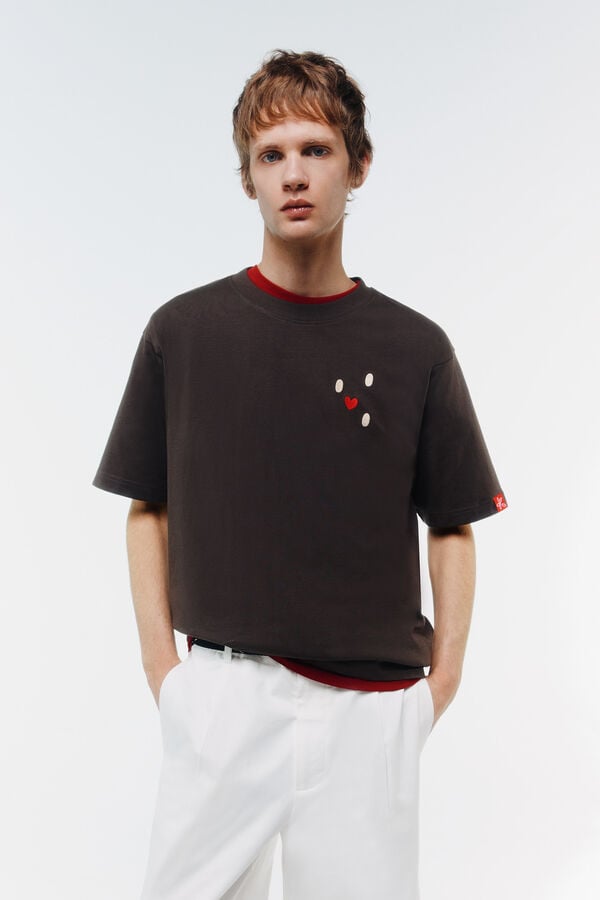 Springfield Camiseta regadera estampado