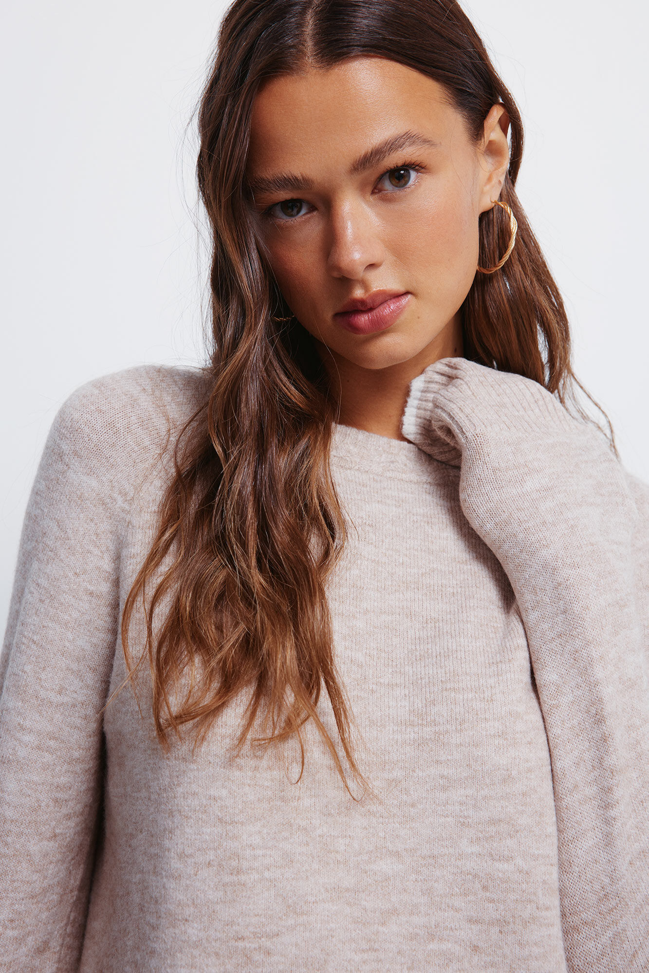 Springfield Cable-knit neck