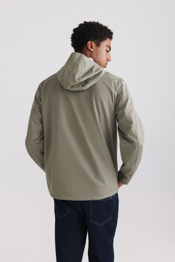 Springfield Short technical parka beige