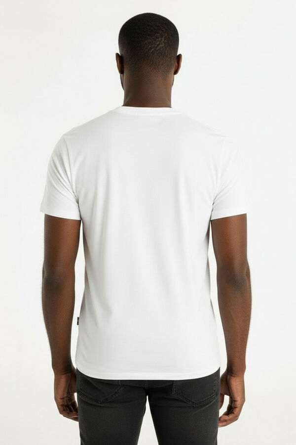 Lois Camiseta Manga Corta blanco
