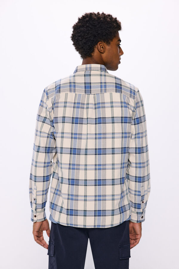 Springfield Checked shirt print