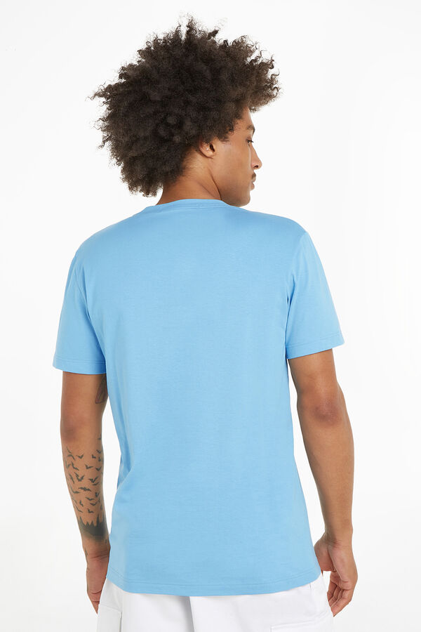Springfield Camiseta de hombre manga corta azul