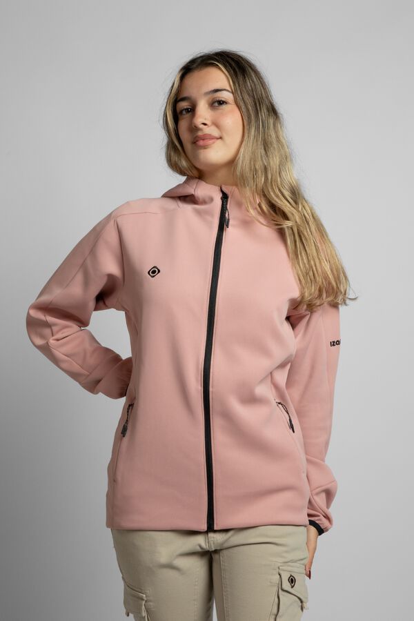Izas Stretch zip-up sweatshirt pink