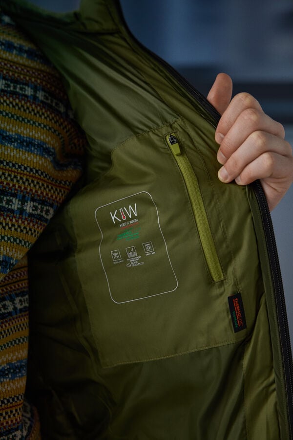 Springfield Thermal puffer jacket green