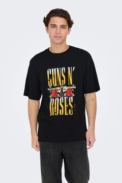 Springfield Relaxed fit Guns N' Roses T-shirt black
