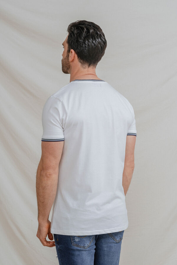 Celopman Camiseta b&aacute;sica blanco