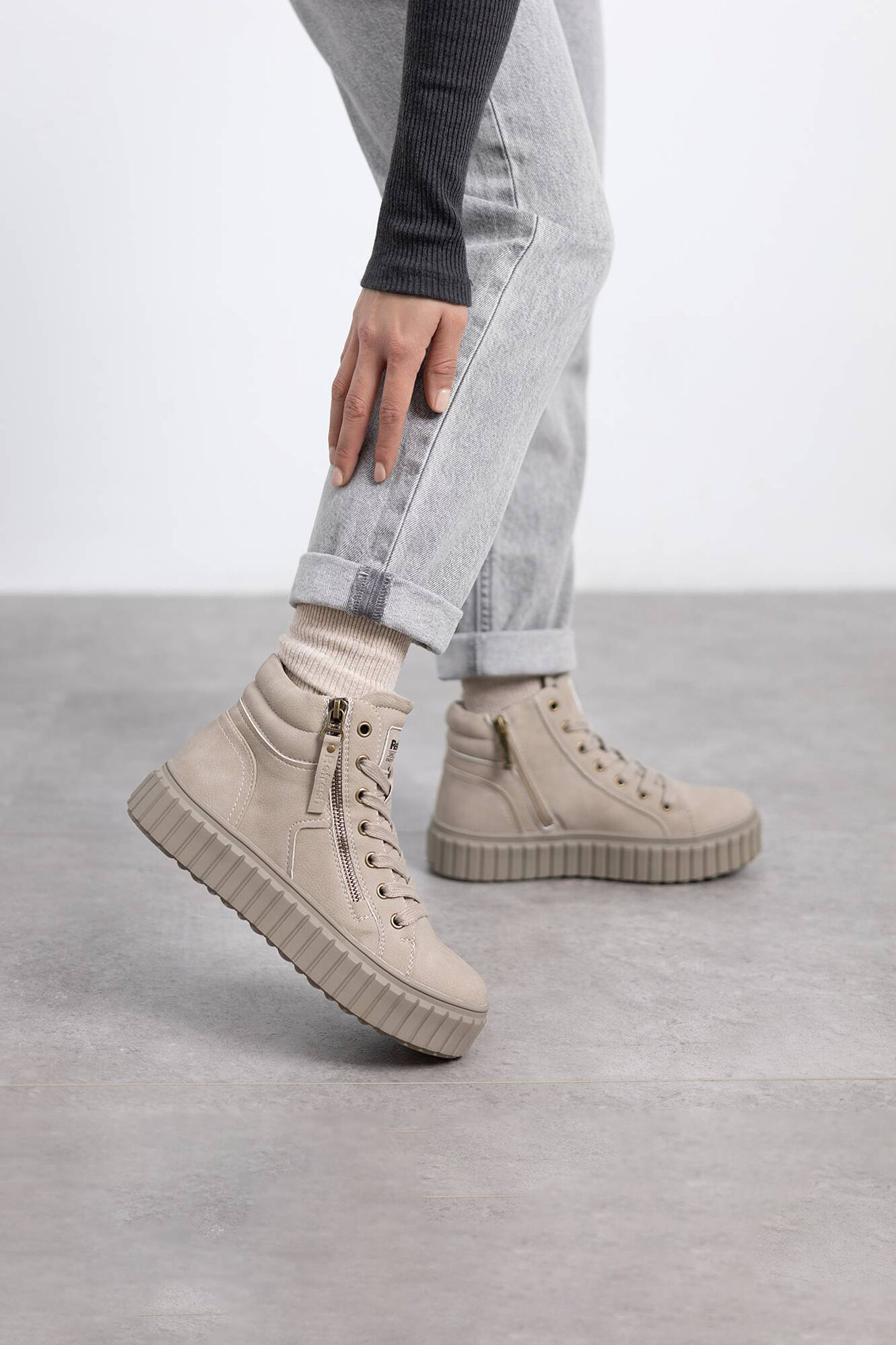 Refresh Botin casual de antelina