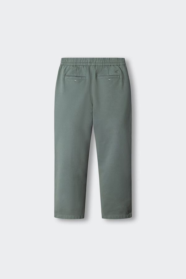 Springfield Kids Cal&ccedil;as chino de malha para menino azul
