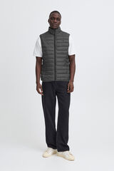 Blend Chaleco Puffer gris
