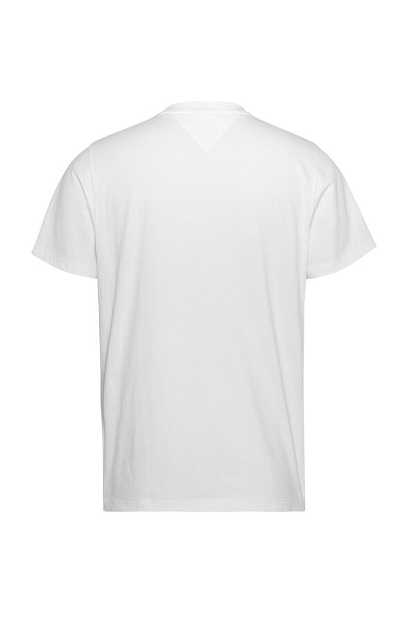 Springfield T-shirt de homem Tommy Jeans branco