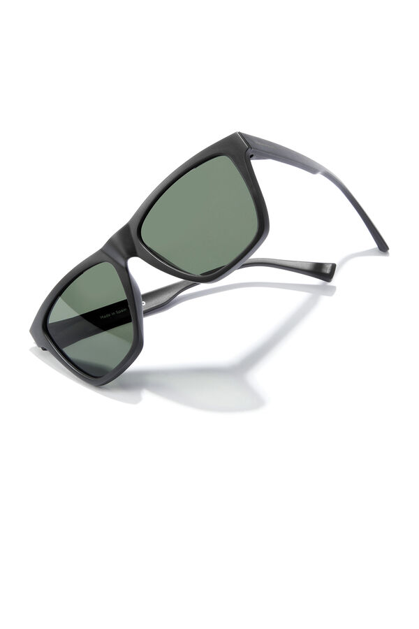 Springfield One Ls Raw sunglasses - Polarised Black Alligator Eco fekete