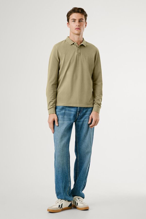 Pepe Jeans Slim Fit Pique Polo Print