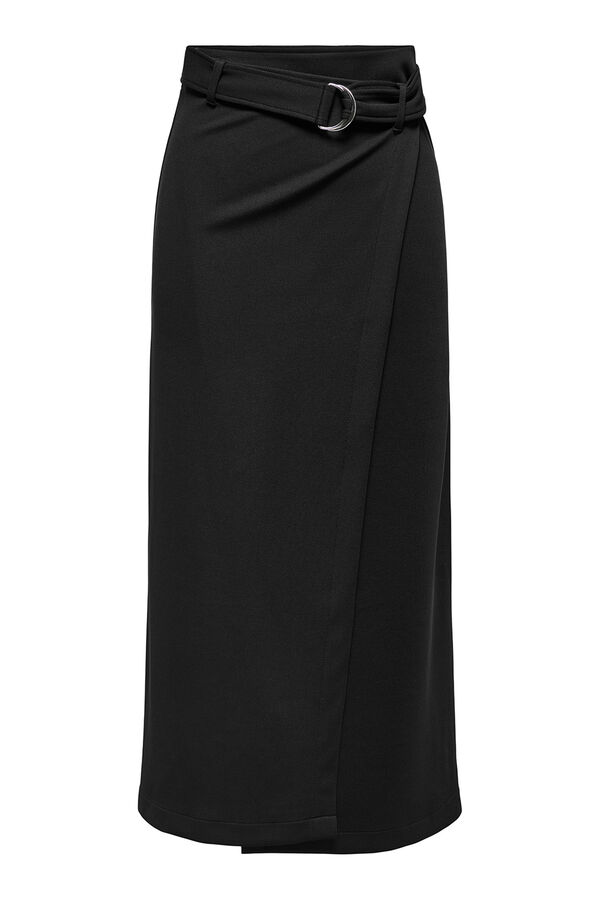 JDY Langer Rock Schwarz