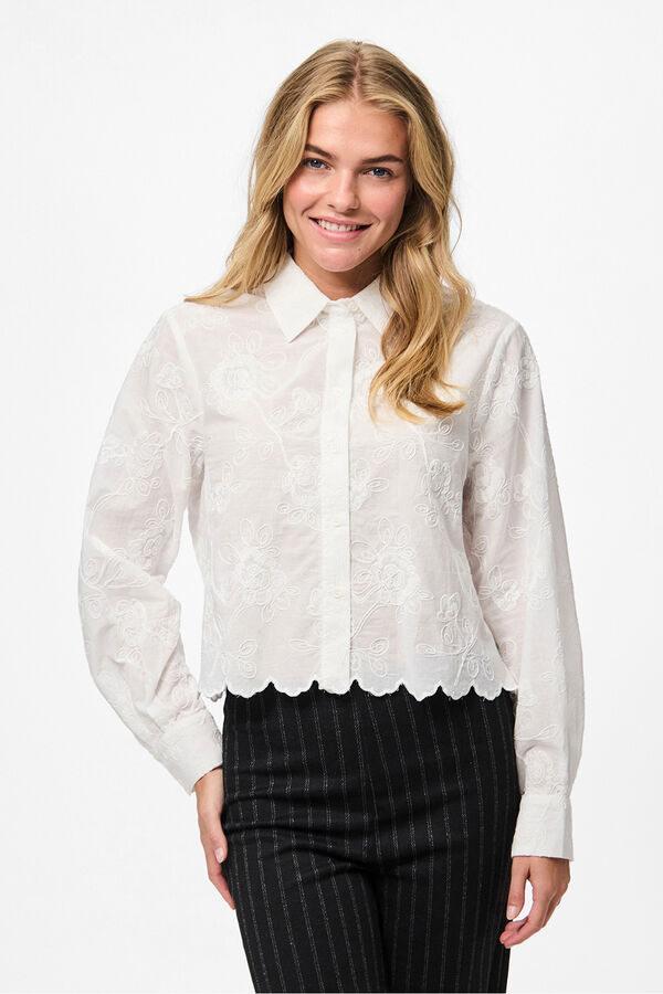 Pieces Long-sleeved shirt Bela