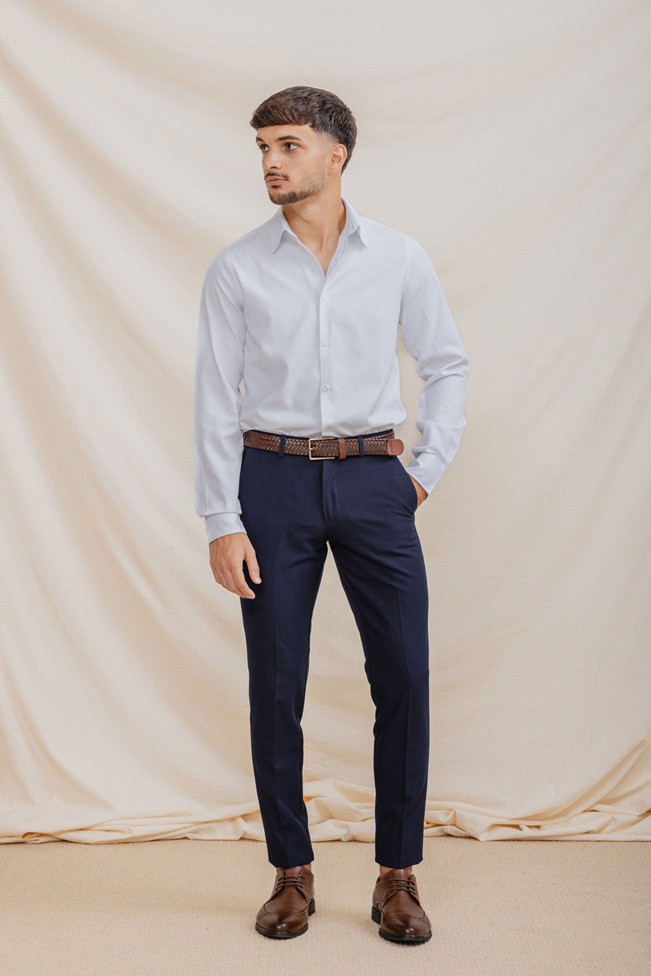 Celopman Camisa de Vestir