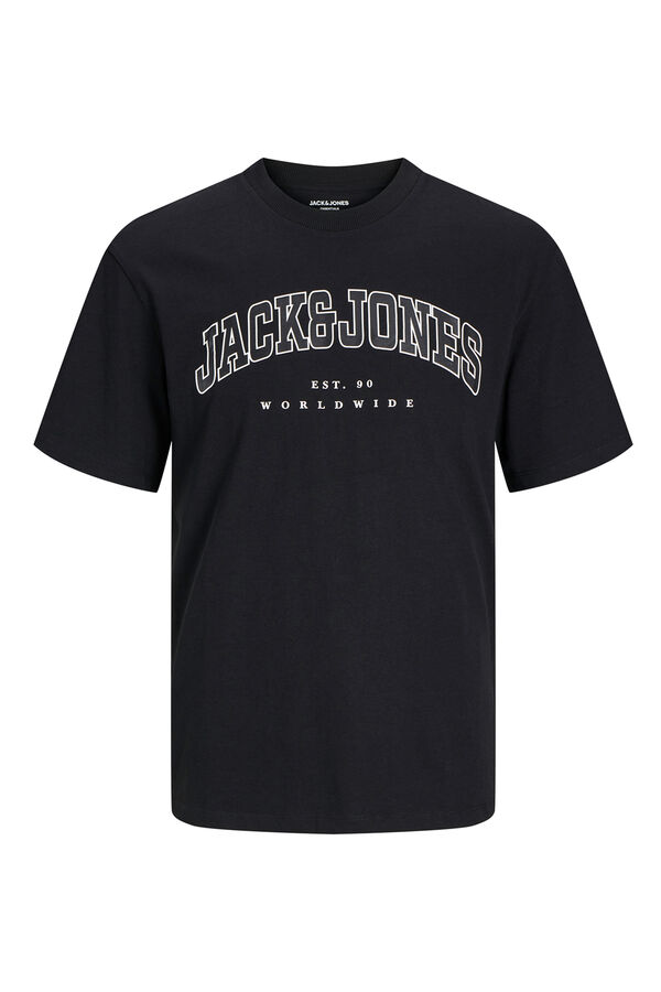 Jack & Jones Junior Camiseta regular fit estampada gris