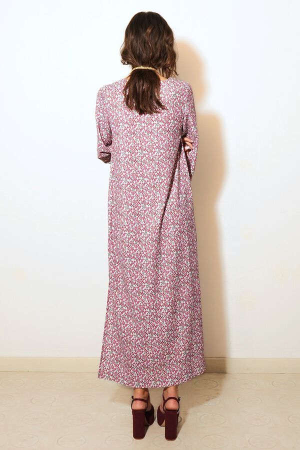 Cul Sac Loose midi dress brown