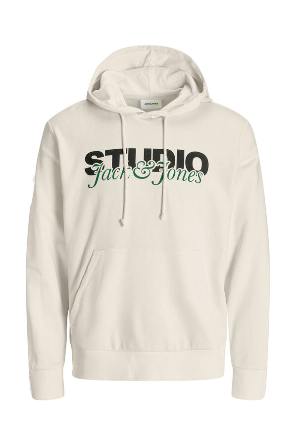 Jack & Jones Sudadera con capucha studio gris