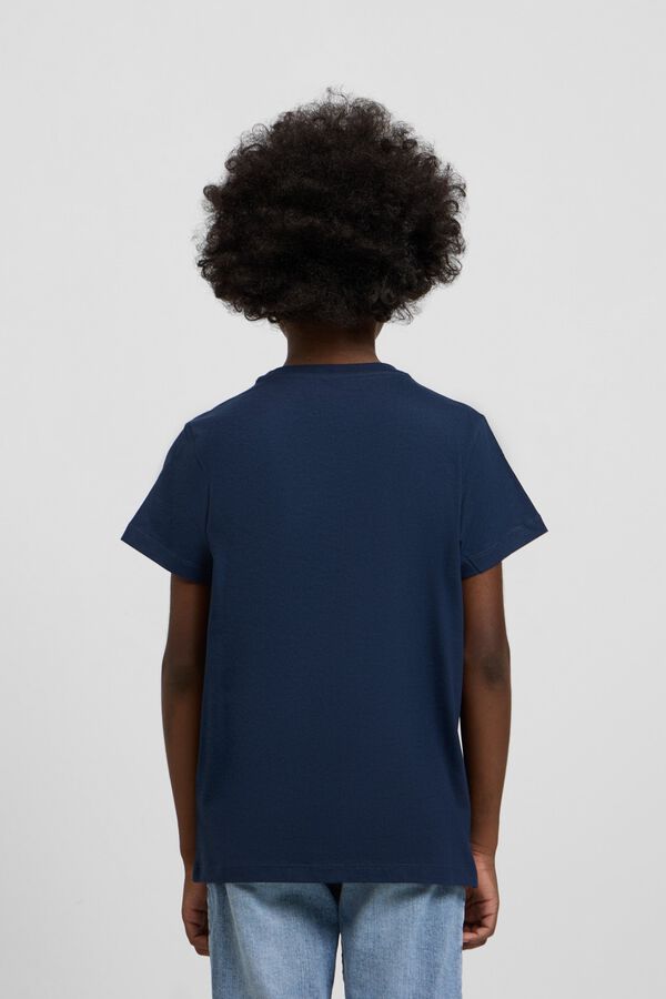 Silbon kids Short-sleeved T-shirt with print blue