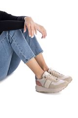 Refresh T&ecirc;nis feminino bege bege