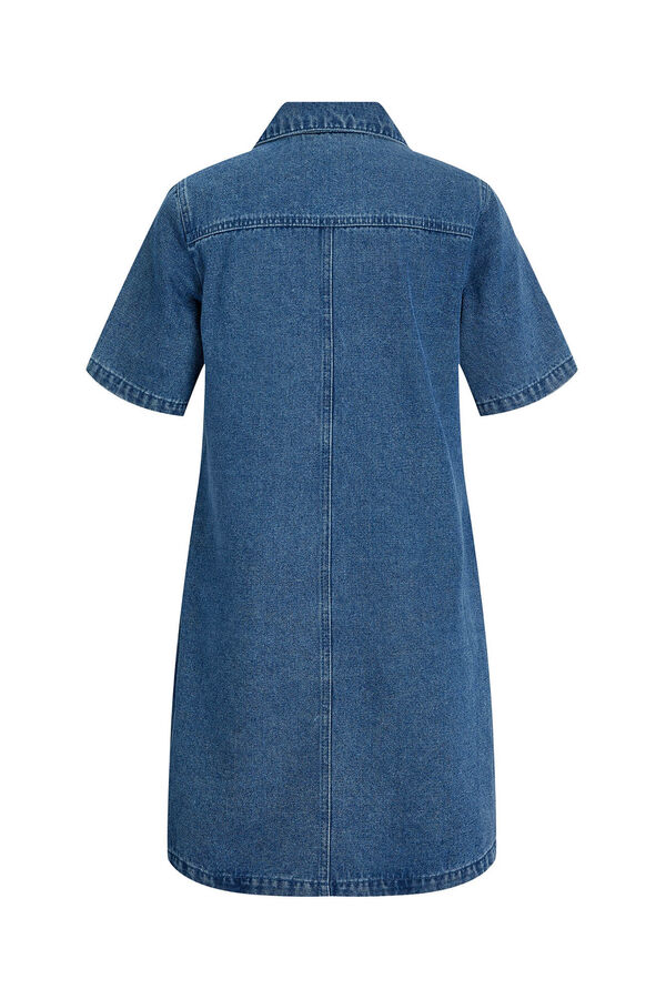 Jack & Jones Vestido denim corto azul