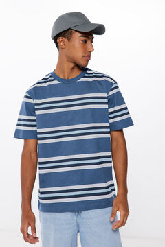Springfield Striped T-shirt blue