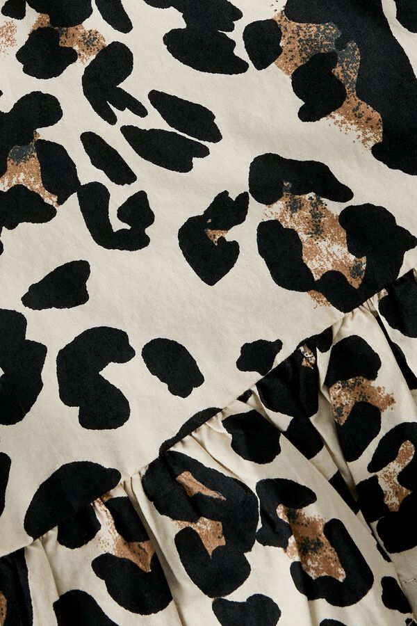 Name It Top de leopardo bege