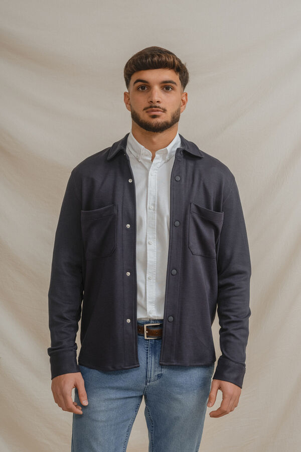 Celopman Overshirt blue